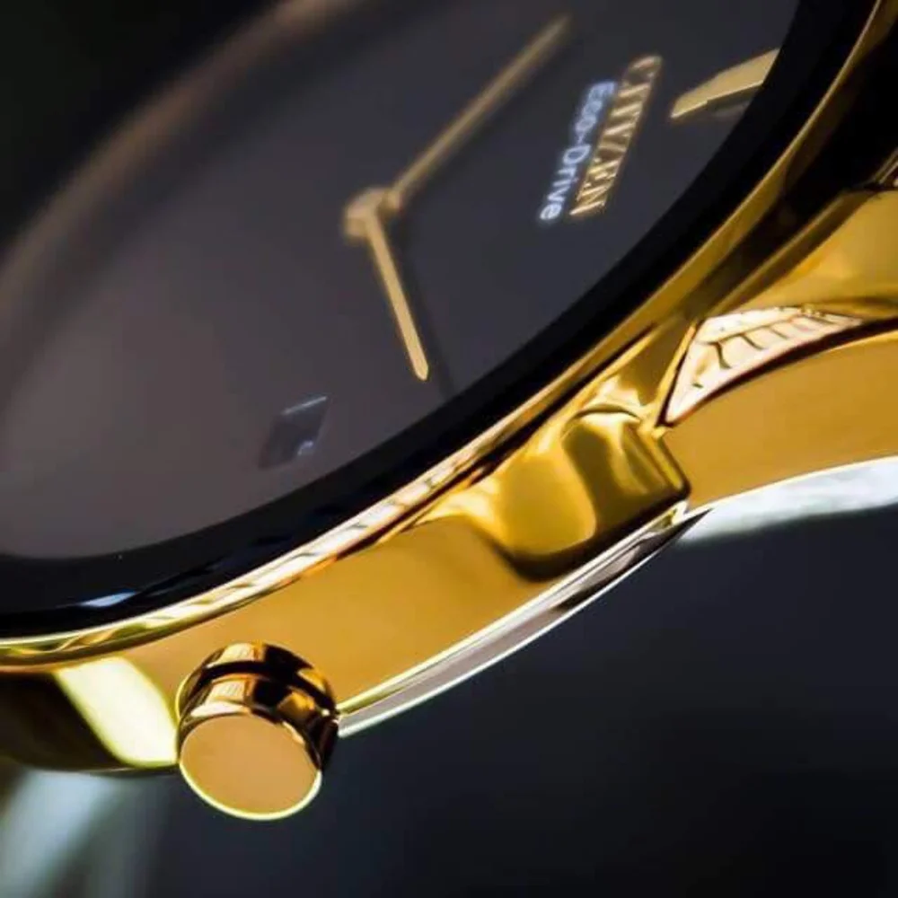 ***NEW*** CitizenAxiom Black Dial Gold-tone Men's Watch AU1062-56E - Picture 4 of 13